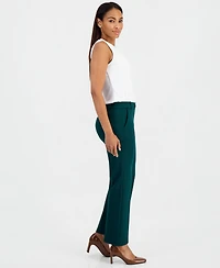 Kasper Petite Modern Compression Slim-Leg Pants