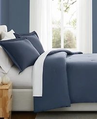 Brooklyn Loom Essential Cotton -Piece Comforter Set