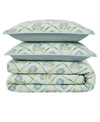 Brooklyn Loom Olivia Floral 3-Piece Duvet Cover Set, King