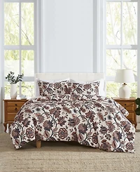 Cannon Chloe Jacobean 3-Piece Duvet Cover Set, King