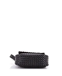 Pre-Owned Bottega Veneta Small Cobble Flap Shoulder Bag Padded Intrecciato Leather