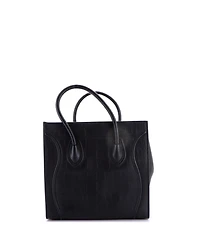 Pre-Owned Celine Medium Phantom Bag Embossed Leather