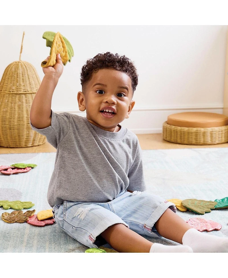 Kaplan Early Learning Sensory Leaves - 30 Pieces