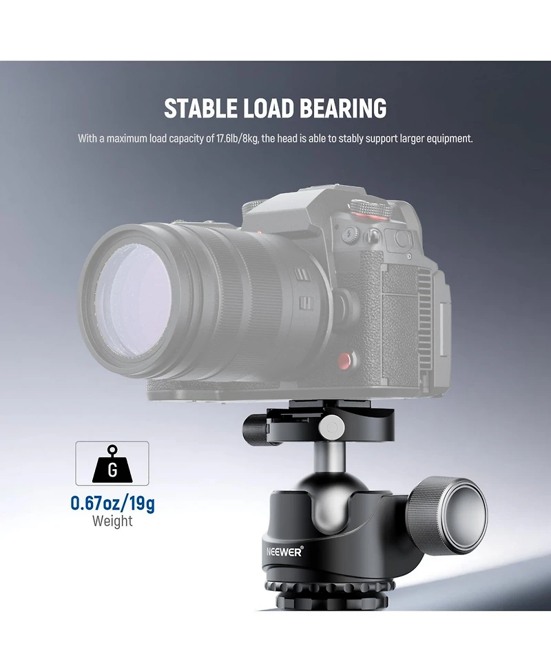 Neewer Qpr-5C Camera Tripod for Arca Swiss