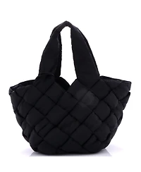 Pre-Owned Bottega Veneta Cassette Paper Tote Intrecciato Nylon