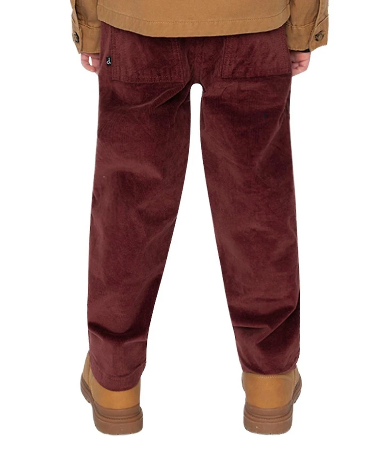 Deux par Baby Boys 12M - 24M Stretch Corduroy Pants with Cargo Pocket