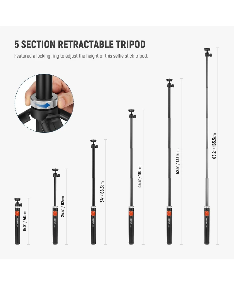 Neewer TS05 Camera Tripod for select iPhone models