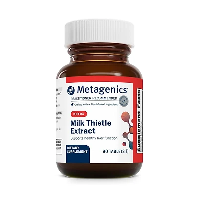 Metagenics Milk Thistle Extract - Liver Health and Antioxidant Support with Silybum Marianum Seed Extract - Supports Detox, Immune