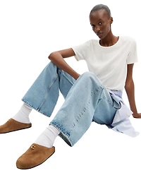 Coach Women's Sculpted C Soft Slip-On Mules