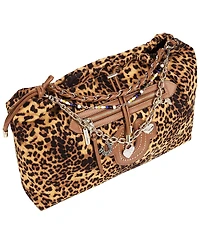 True Religion Women's Leopard Print Soft Hobo Bag