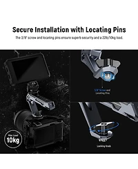 Neewer CA078 Camera Mounting Accessory for SmallRig Camera Cage Video Rig Stabilizer