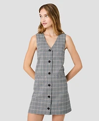 French Connection Women's Matteo V-Neck Sleeveless Mini Dress