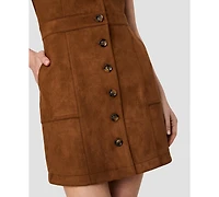 French Connection Women's Laney V-Neck Sleeveless Mini Dress