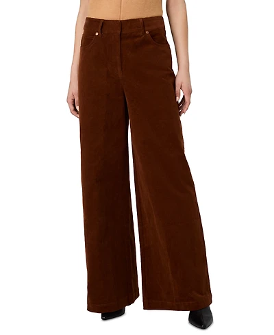 French Connection Women's Casey Corduroy Wide-Leg Pants