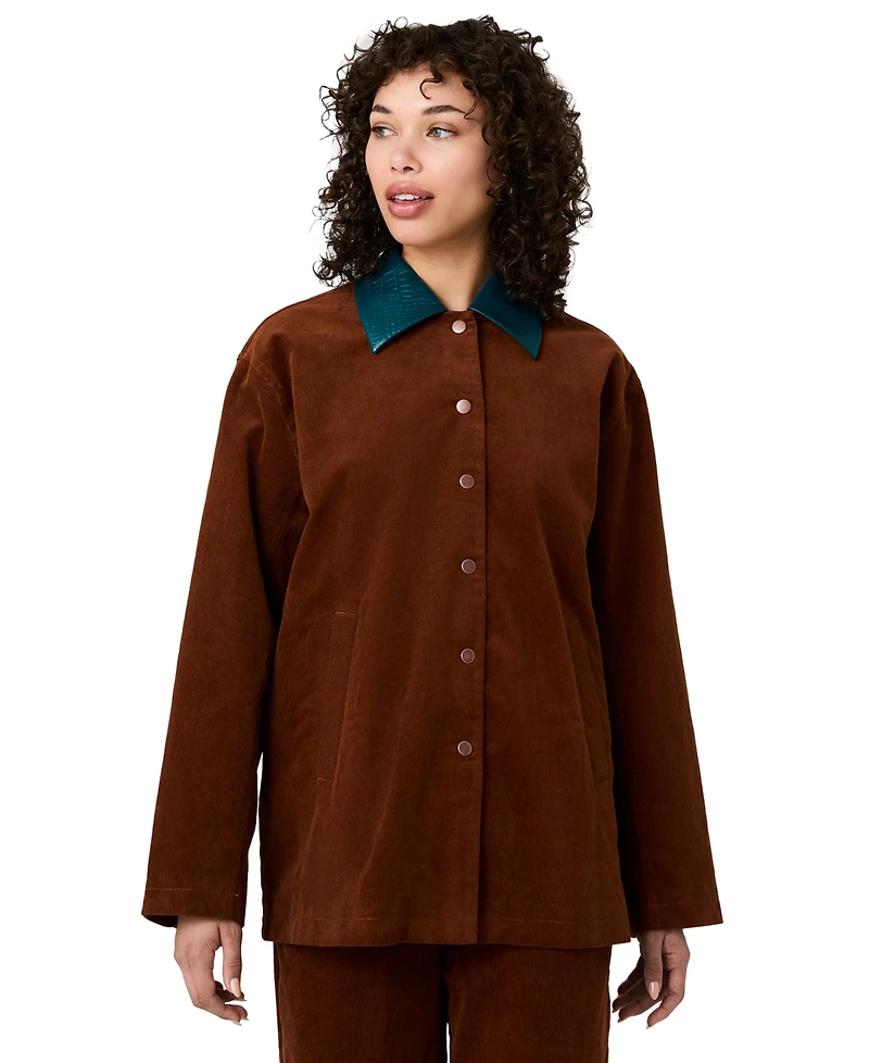French Connection Women's Casey Collared Button-Front Jacket