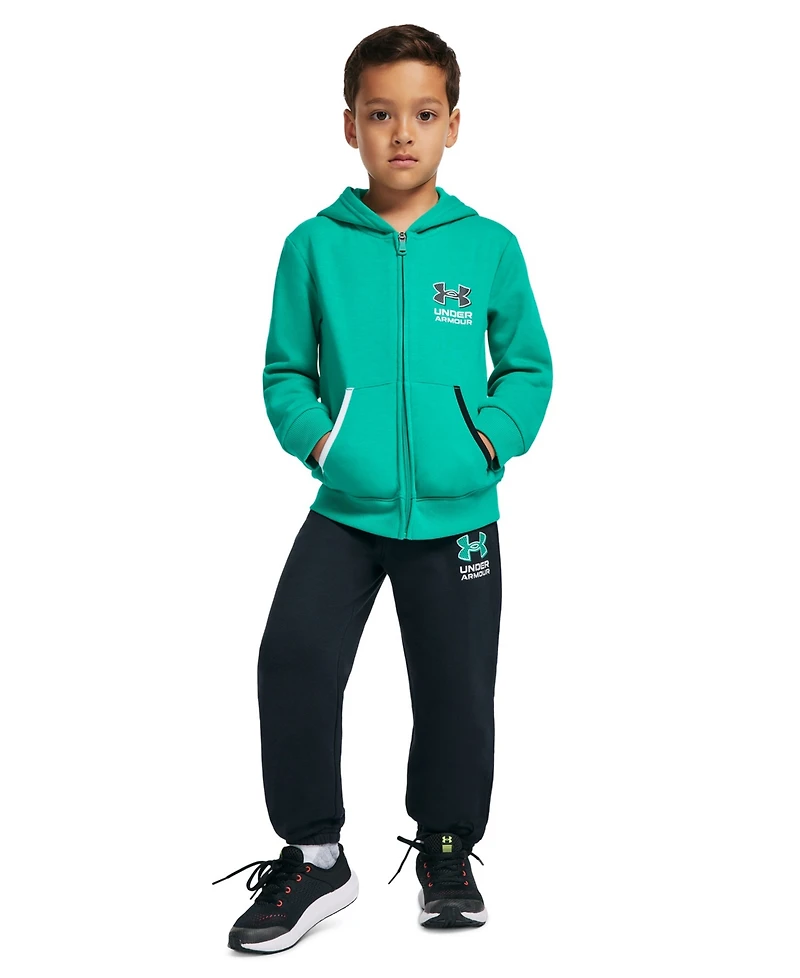 Under Armour Boys' 2T-7 Full-Zip Hoodie and Joggers, 2-Piece Set