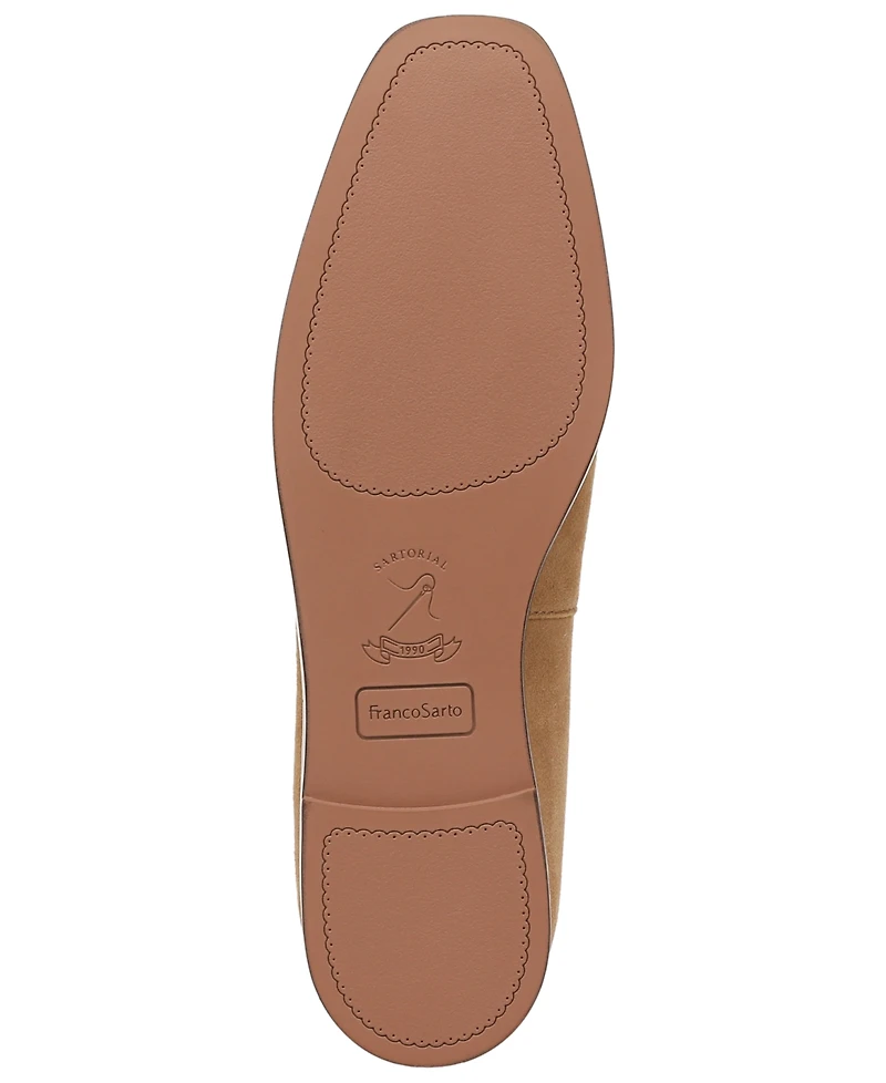 Franco Sarto Women's Tesia Square Toe Ballerina/Skimmer Flats