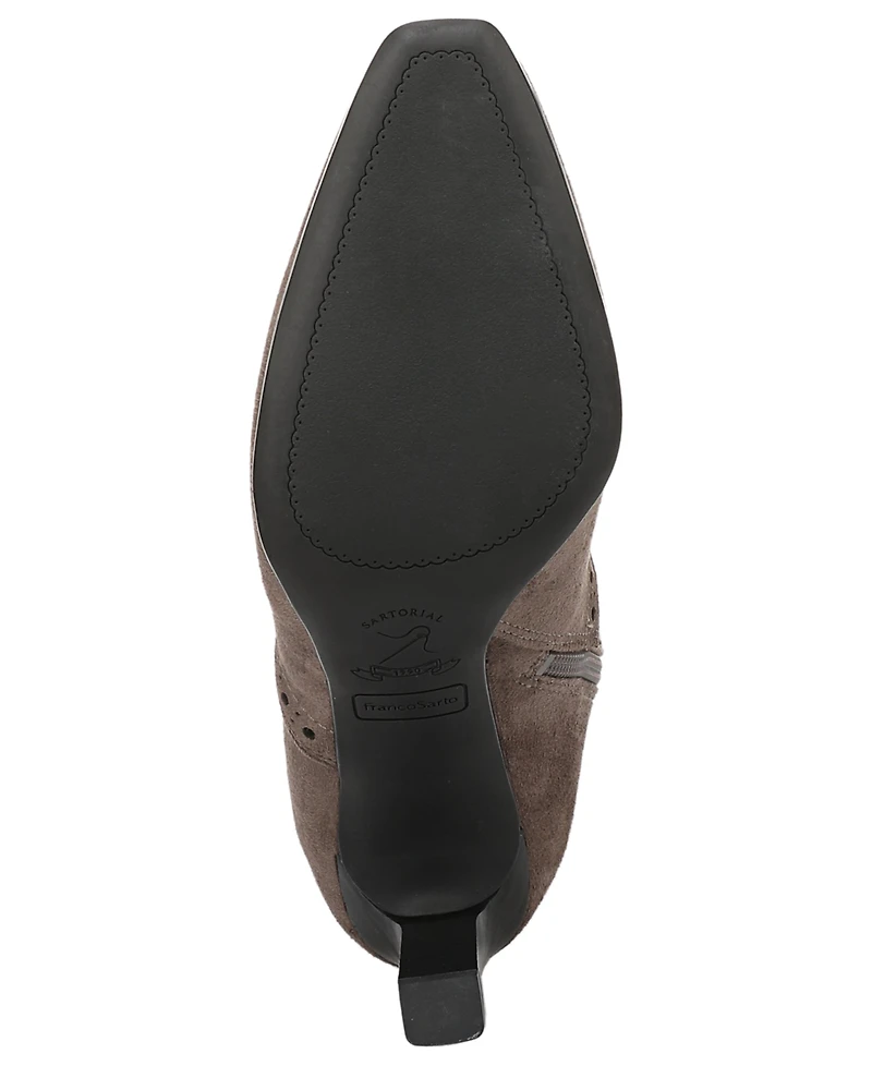 Franco Sarto Women's Damiana Square Toe Zip Tall Boots
