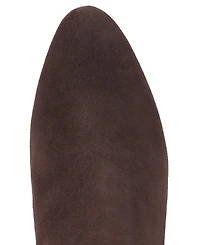 Franco Sarto Women's Suede Almond Toe Ankle Booties