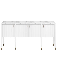 A.r.t. Furniture Eave Ii 75" Wood Adjustable Shelves Sideboard