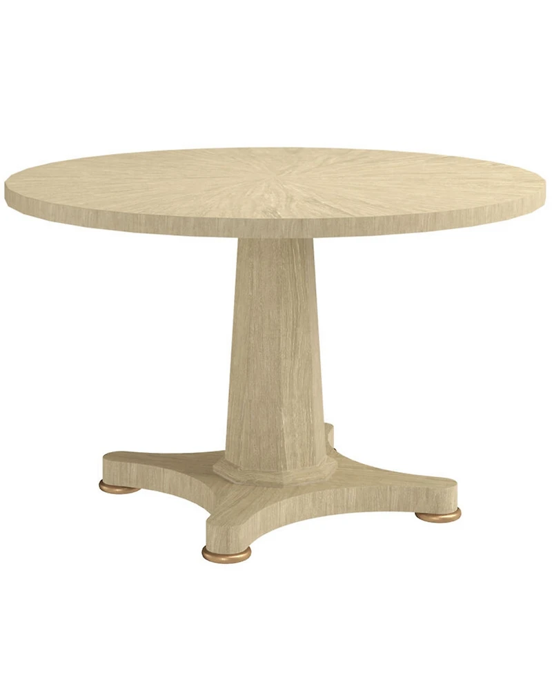 A.r.t. Furniture Eave Ii 5-Piece Round Dining Set (Table & 4 Upholstered Side Chairs)