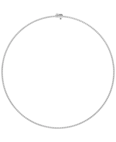 Forever Grown Diamonds Lab-Grown Diamond Necklace (5 ct. t.w.) in Sterling Silver