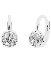 Macy's Lab-Grown Diamond Earrings (1-1/2 ct. t.w.) in 14k White Gold