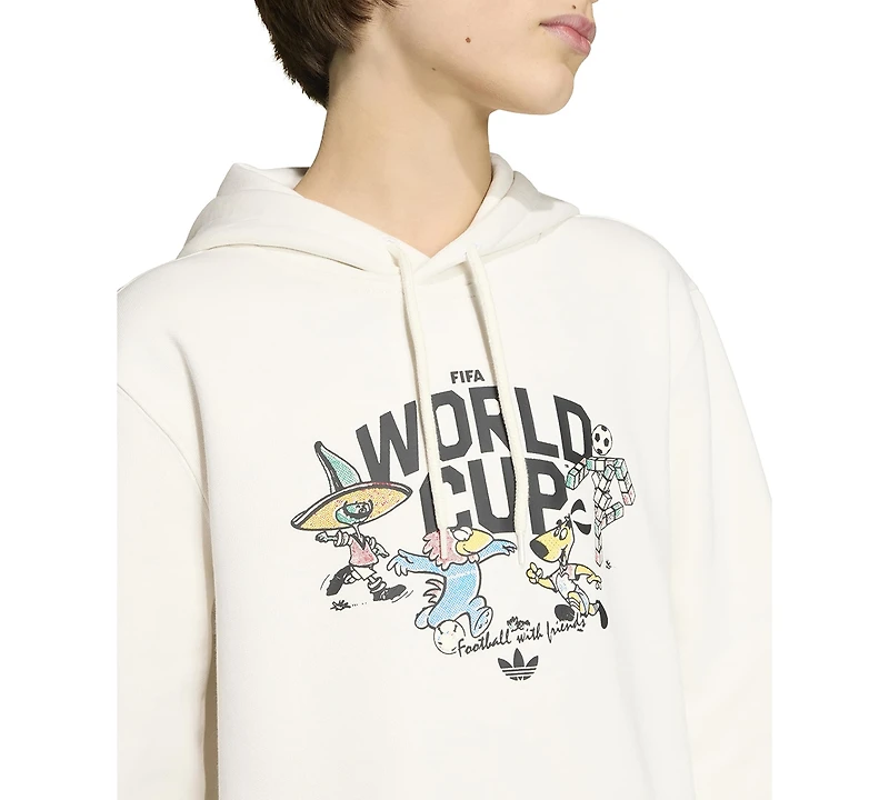 adidas Boys' 8-20 Fifa World Cup 26 Mascot Sweatshirt