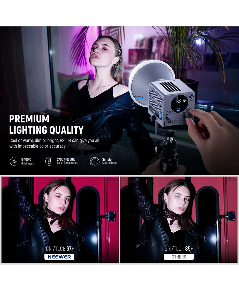 Neewer HS60B Led Video Light