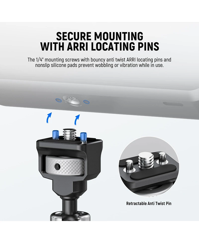 Neewer ST16 Camera Mounting Accessory for SmallRig Cage Rig