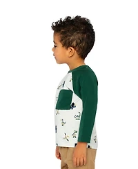 Deux par Deux Little Boys (6Y-8Y) Long Sleeve Raglan T-Shirt