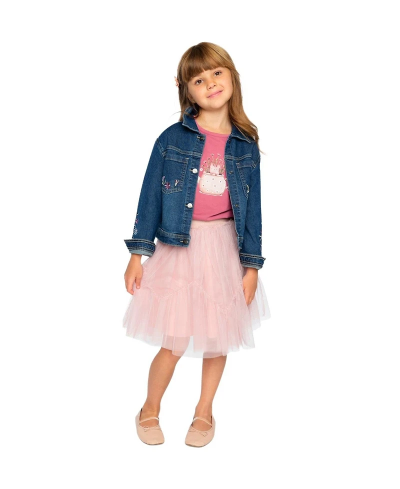 Deux par Deux Girl's (6-14) Denim Jacket