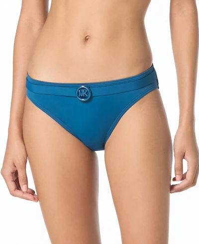 Michael Kors Women's Logo Detail Swim Bottoms