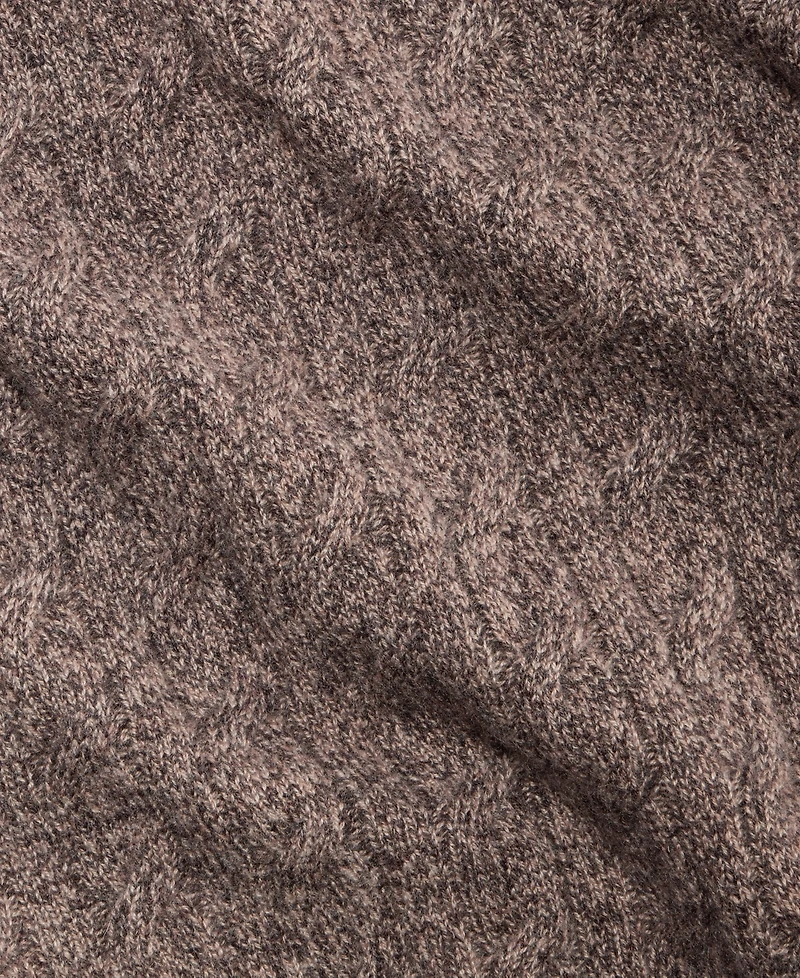 Club Room Men's Premium Cashmere Cable-Knit Crewneck Sweater, Macy's Exclusive