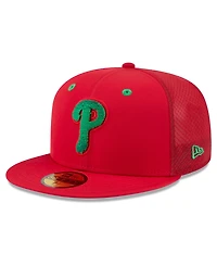 New Era Men's Red Philadelphia Phillies 2026 Mlb All-Star Game Workout 59FIFTY Hat