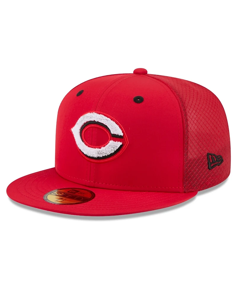 New Era Men's Red Cincinnati Reds 2026 Mlb All-Star Game Workout 59FIFTY Hat