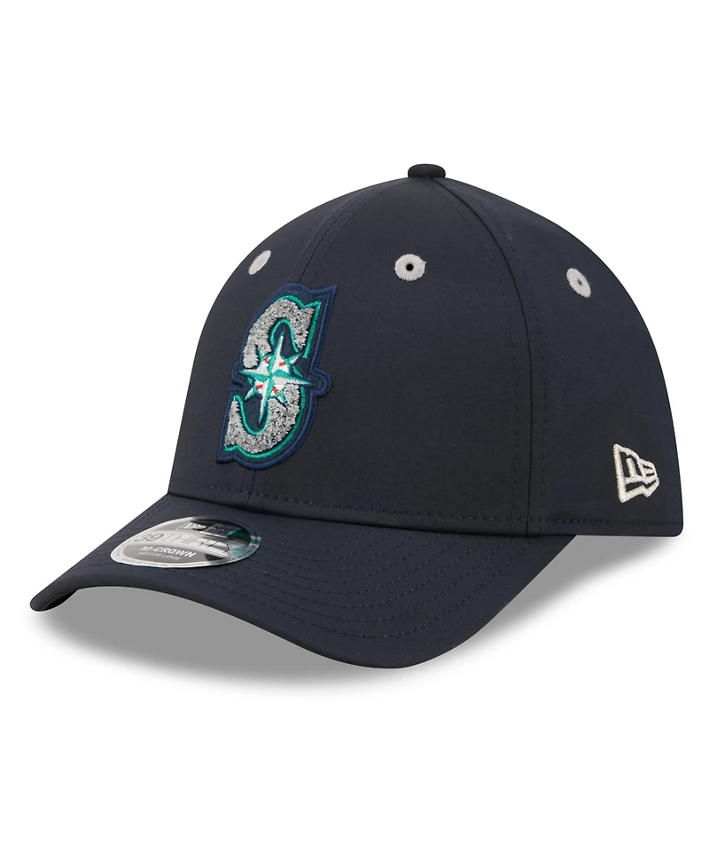 New Era Men's Navy Seattle Mariners 2026 Mlb All-Star Game Workout 39THIRTY M-Crown Flex Hat