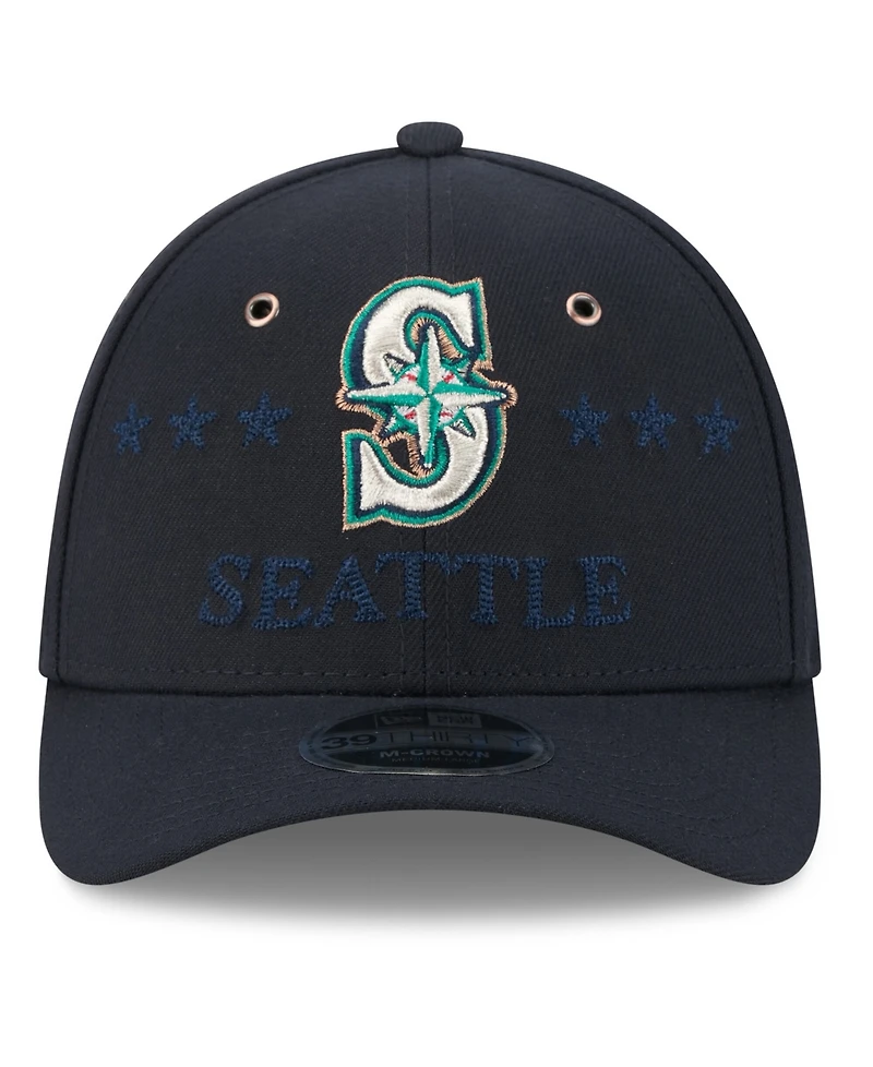 New Era Men's Navy Seattle Mariners 2026 Mlb All-Star Game 39THIRTY Flex Hat