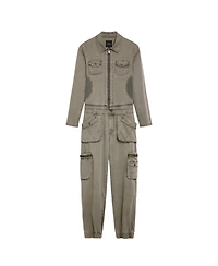 Desigual Women's Cargo Multi-Pocket Trousers