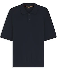 Boss by Hugo Boss Men's Embroidered Logo Short-Sleeved Polo Sweater
