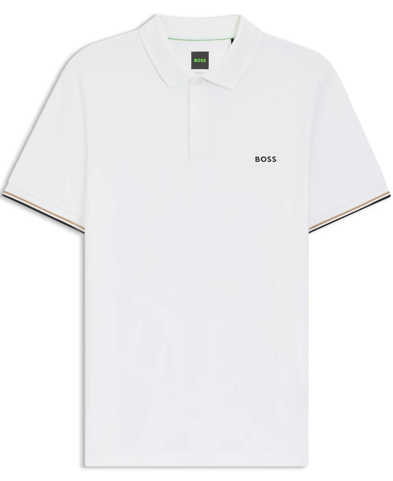 Boss by Hugo Men's Quick-Dry Performance Regular-Fit Polo Shirt