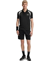 Boss by Hugo Men's Active Quick-Dry Stretch Slim-Fit Polo Shirt
