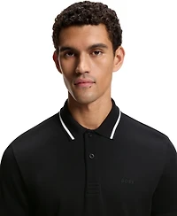 Boss by Hugo Men's Interlock Cotton Paddy Slim-Fit Polo Shirt
