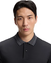 Boss by Hugo Men's Mercerized-Cotton Slim-Fit Polo Shirt