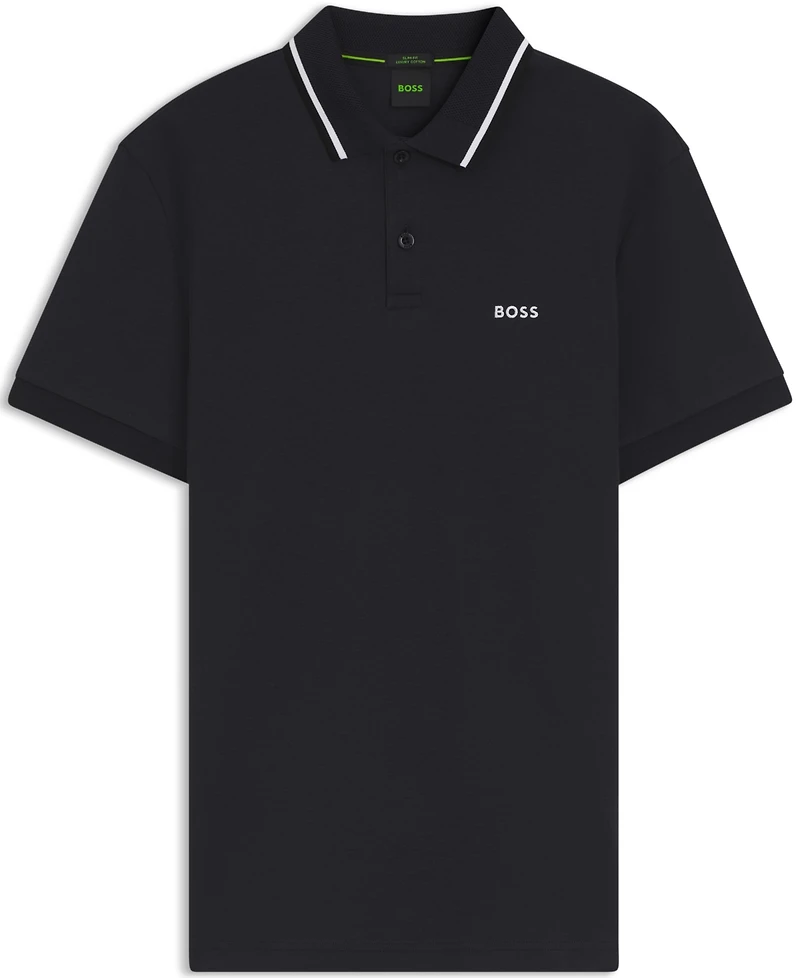 Boss by Hugo Men's Interlock Cotton Paddy Slim-Fit Polo Shirt