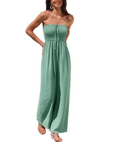 Cupshe Women's Relaxation Green Jumpsuit