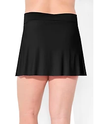 Swimsuits for All Women's Lightweight Twist Front Swim Skirt
