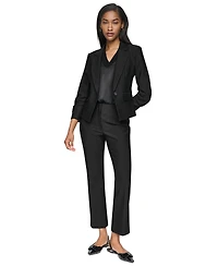 Dkny Petite One-Button Notch-Collar Jacket