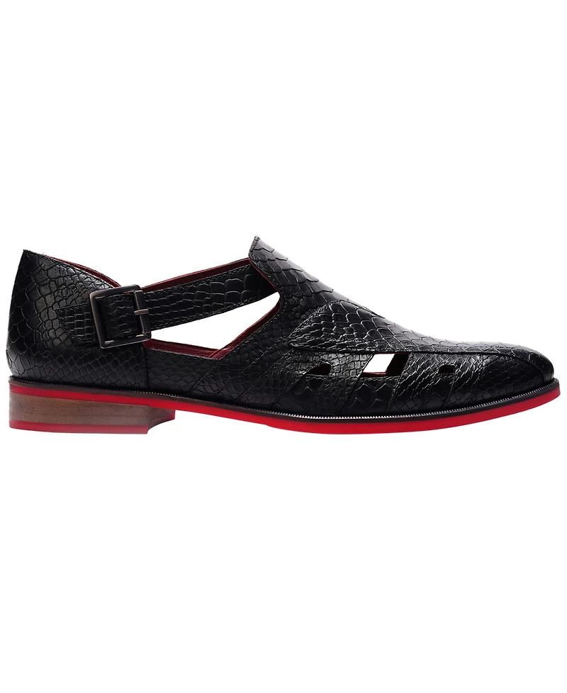 Carlos by Santana Men's Aura Fisherman Buckle Sandals