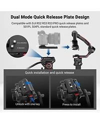 Neewer TP74 Camera Tripod with 17.6lb, 8kg